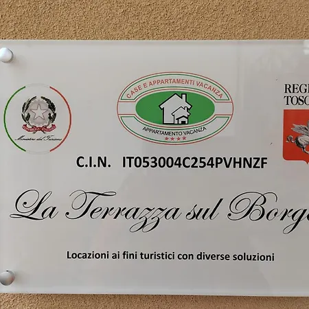 Le Stanze Della Terrazza Sul Borgo Vendégház